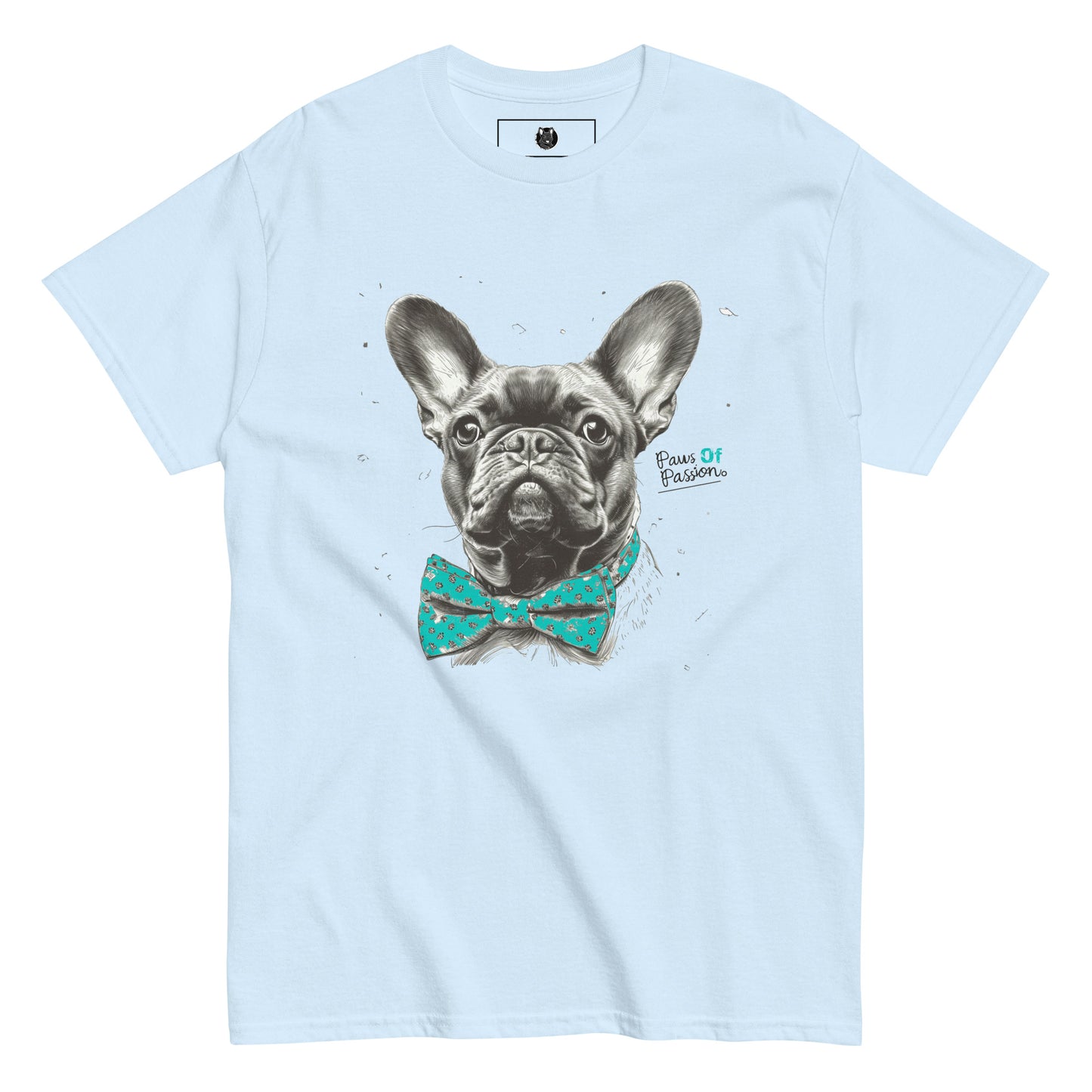 "Paws of Passion" Unisex T-Shirt - Frenchie Emporium