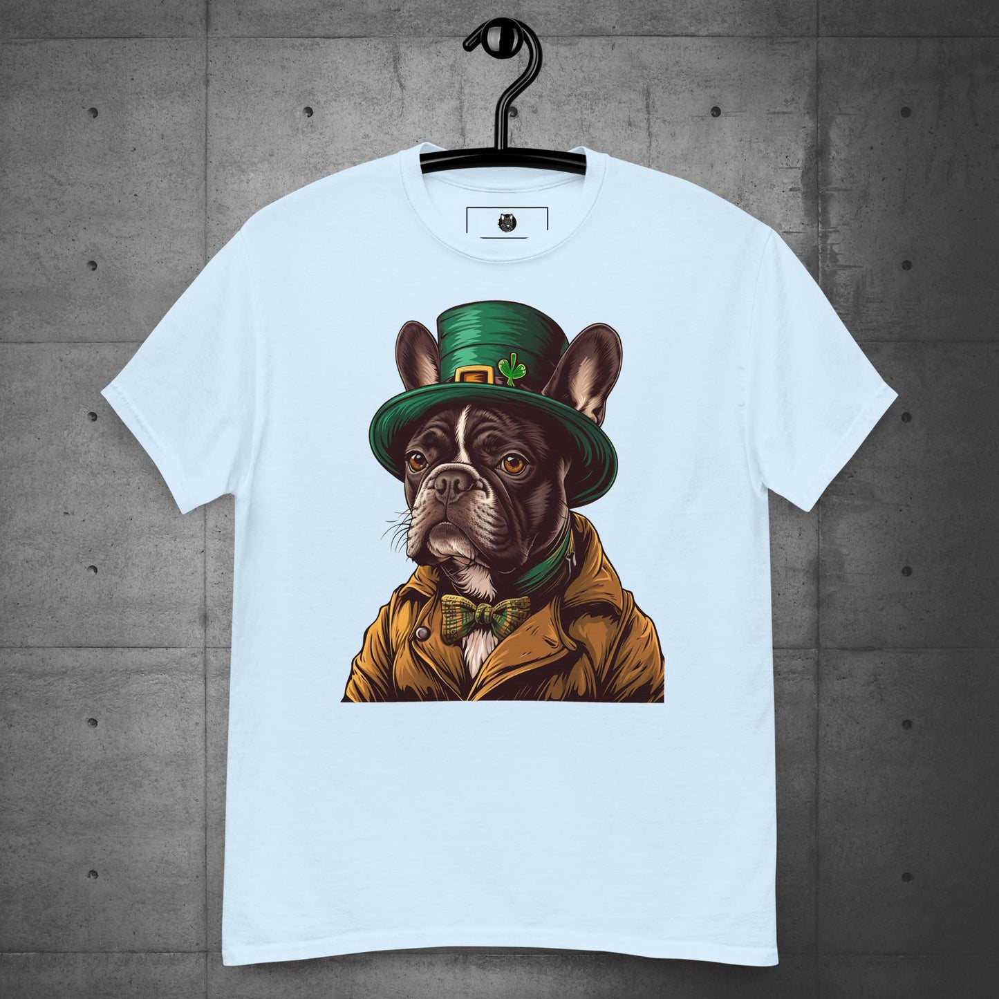 Elegant Frenchie Leprechaun Unisex T-shirt - Frenchie Emporium