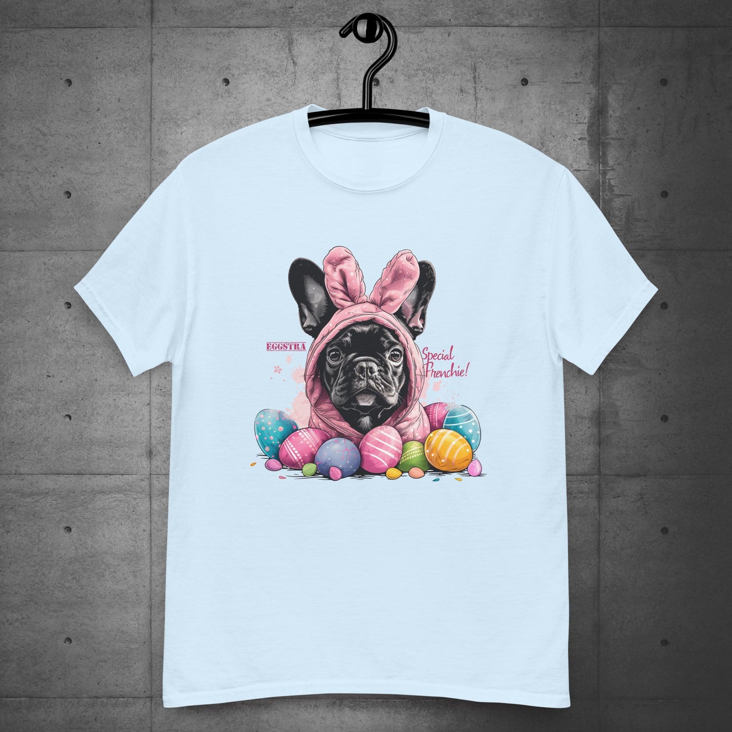 "Eggstra Special Frenchie" Unisex T-Shirt