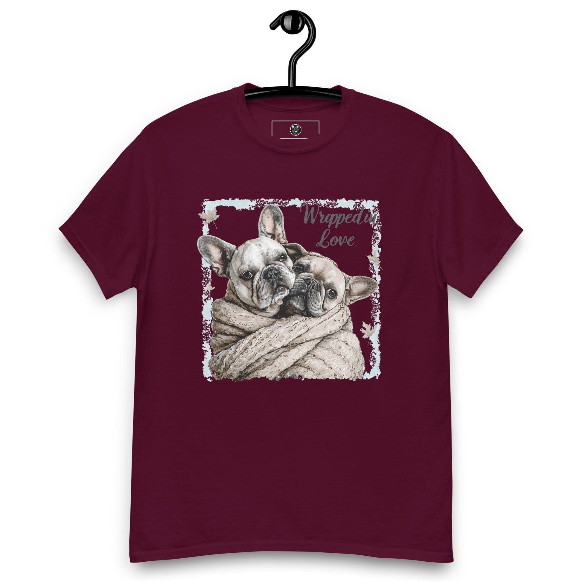 "Wrapped in Love" Unisex T-Shirt - Frenchie Emporium