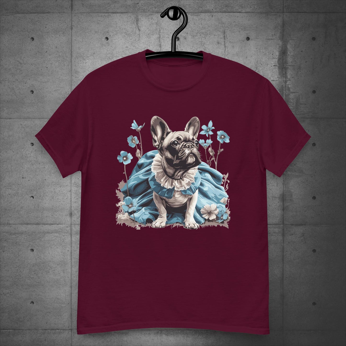 French Bulldog Alice in Wonderland Frenchie - Unisex T-Shirt