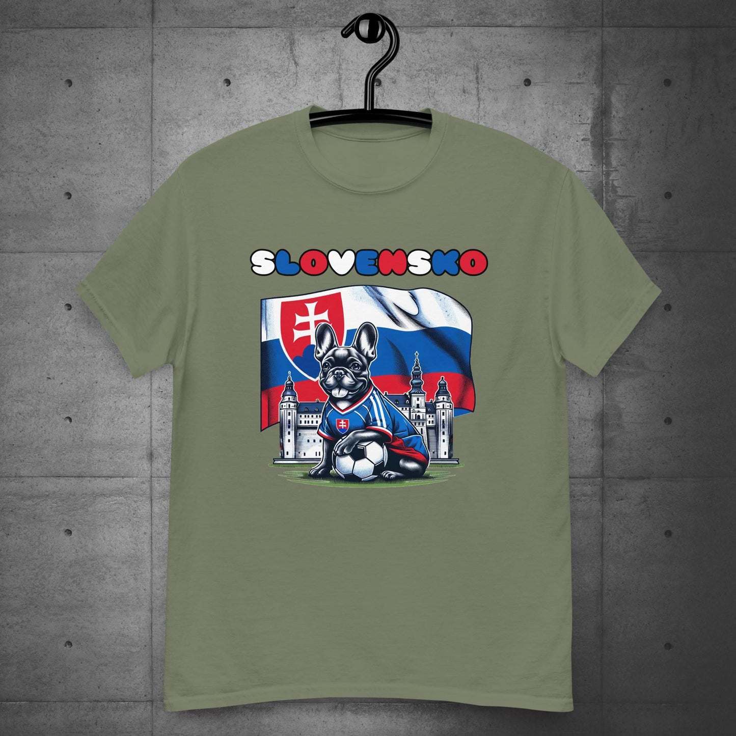 Frenchie Slovakia Football Unisex T-Shirt - Frenchie Emporium