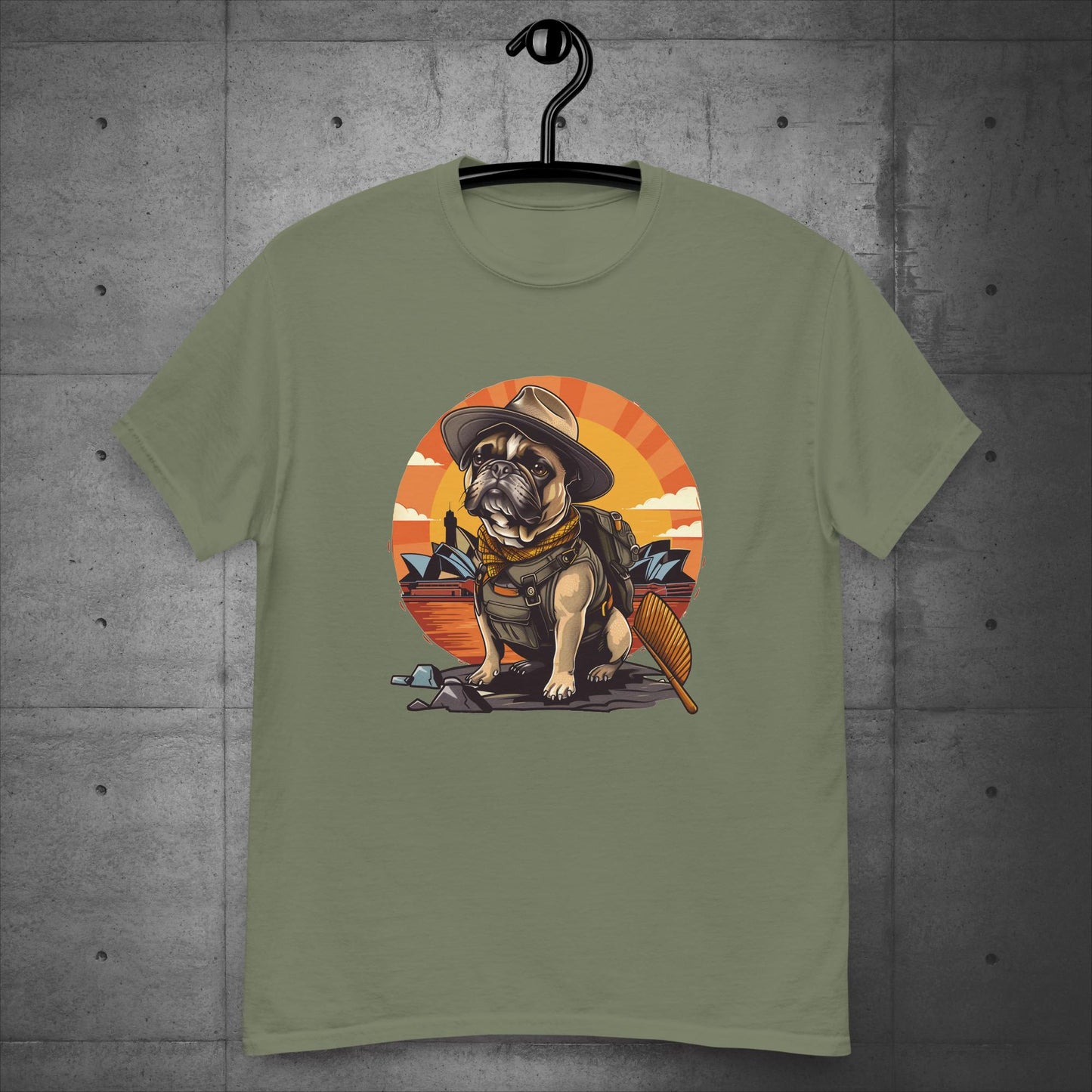 Australia Explorer Frenchie - Unisex T-Shirt