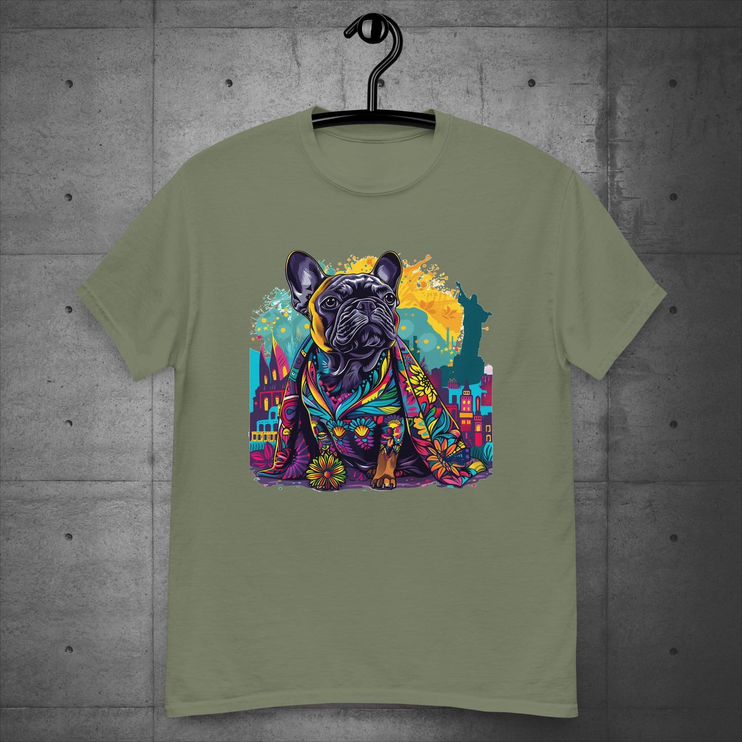 Brazilian Carnival Frenchie - Unisex T-Shirt - Frenchie Emporium