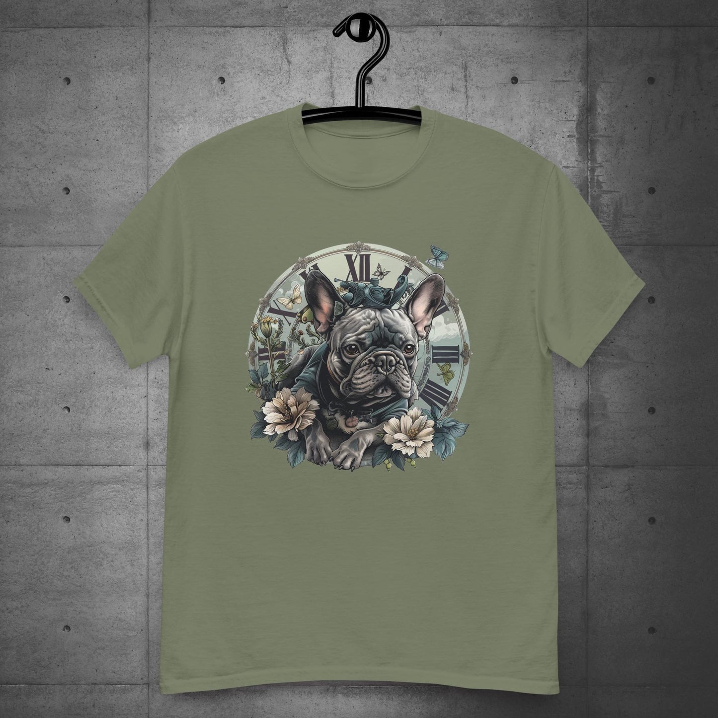 "Wonderland Timekeeper" Frenchie - Unisex T-Shirt - Frenchie Emporium