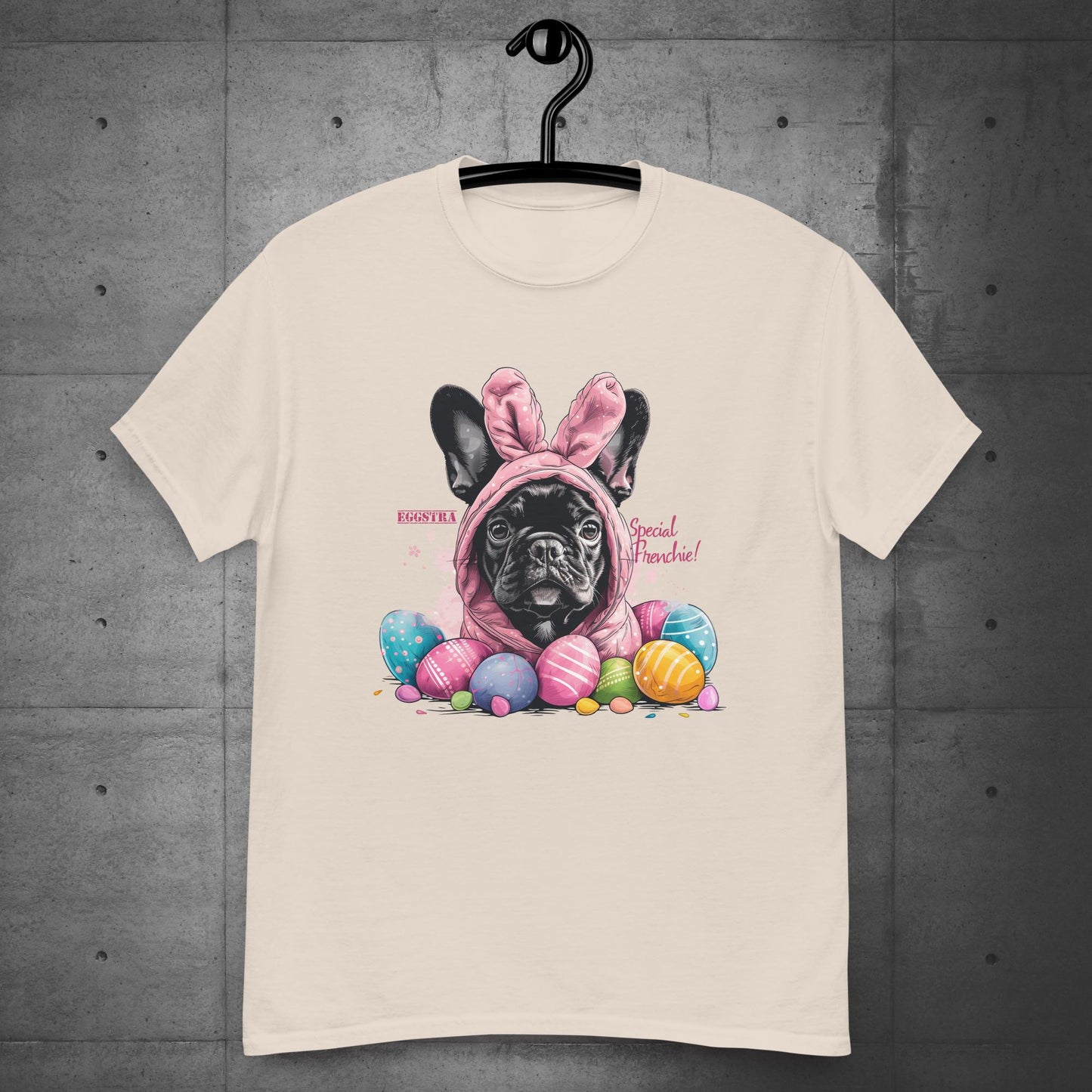 "Eggstra Special Frenchie" Unisex T-Shirt