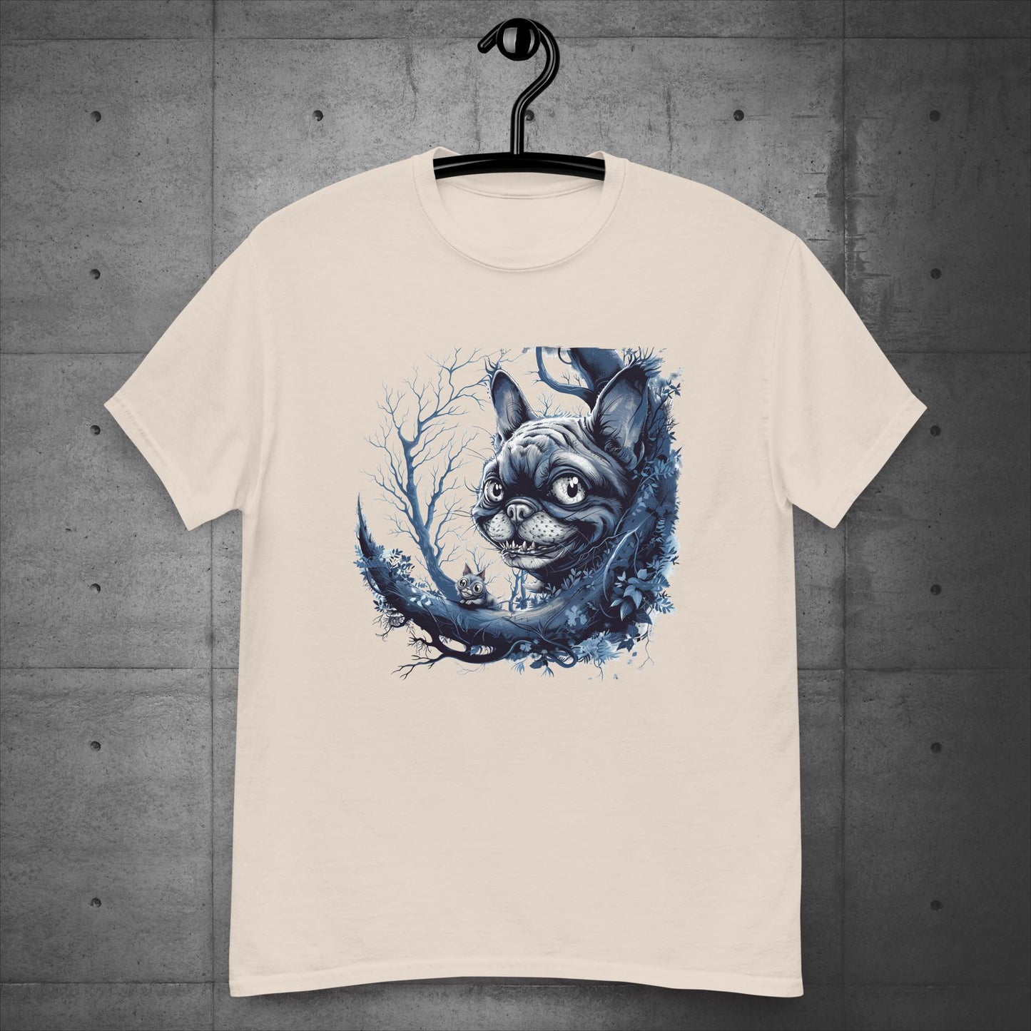 Frenchie Cheshire Cat - Unisex T-Shirt