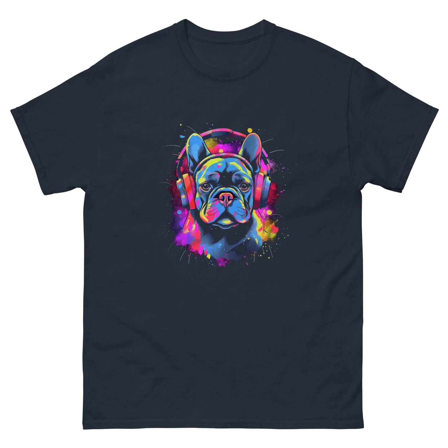 French Bulldog "Enjoy the Sound" - Unisex T-Shirt - Frenchie Emporium