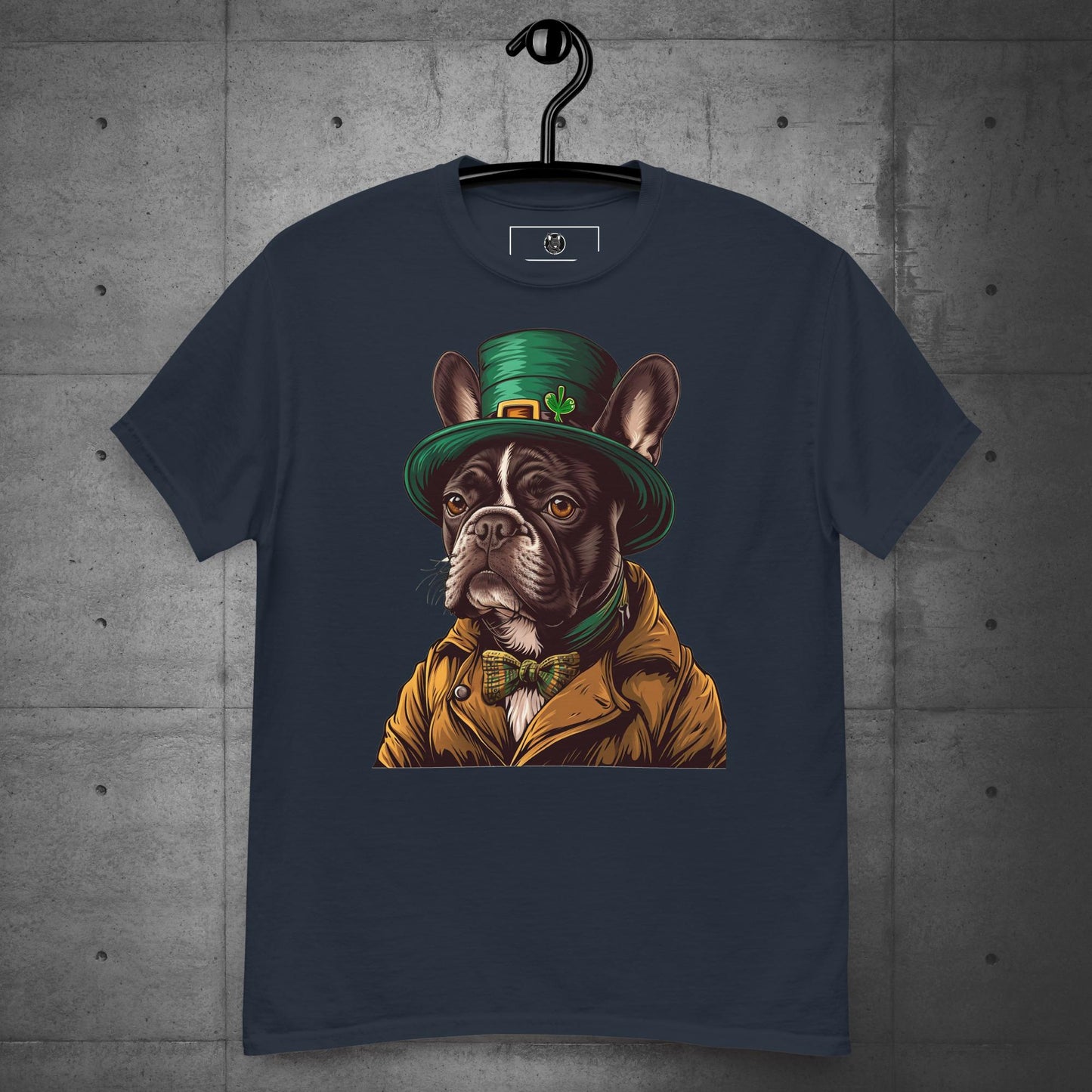 Elegant Frenchie Leprechaun Unisex T-shirt - Frenchie Emporium