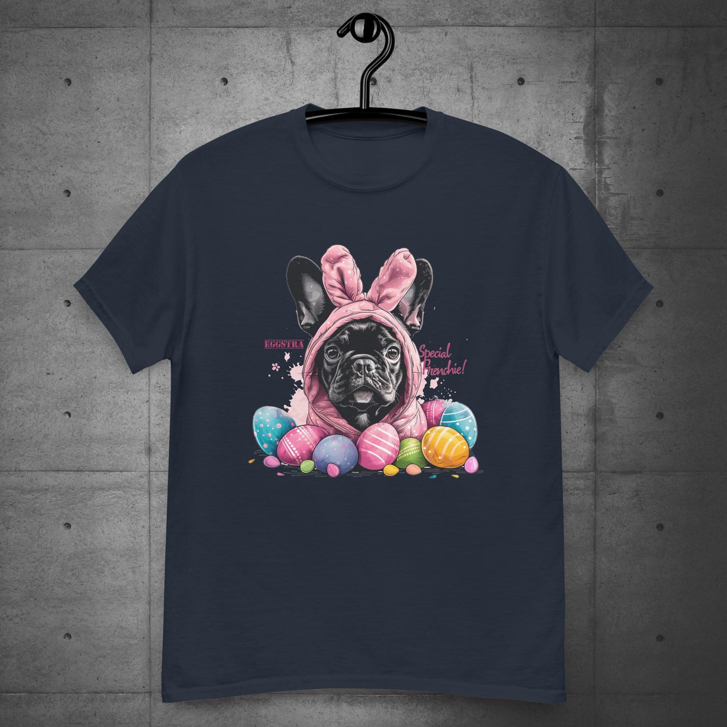 "Eggstra Special Frenchie" Unisex T-Shirt