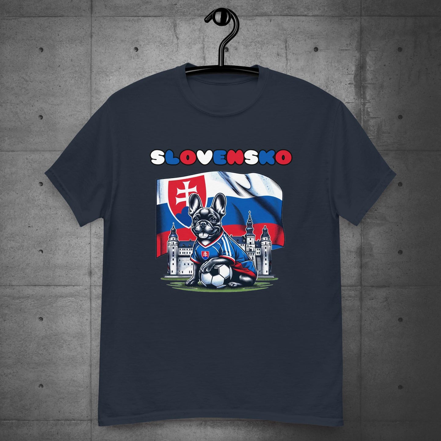 Frenchie Slovakia Football Unisex T-Shirt - Frenchie Emporium