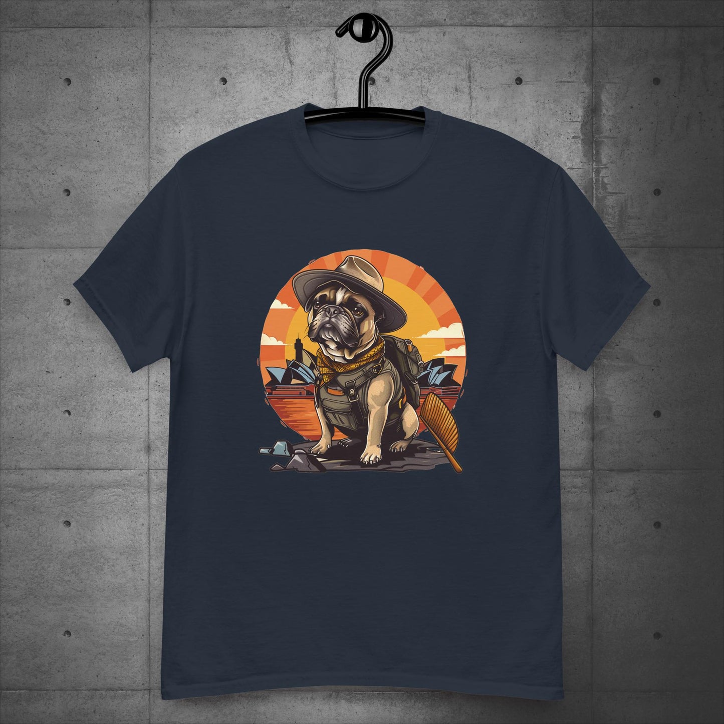 Australia Explorer Frenchie - Unisex T-Shirt