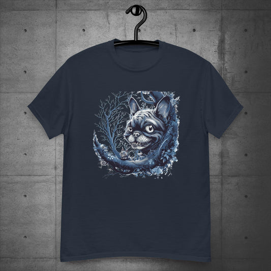Frenchie Cheshire Cat - Unisex T-Shirt