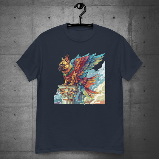 "Winged Guardian" Frenchie Unisex T-Shirt