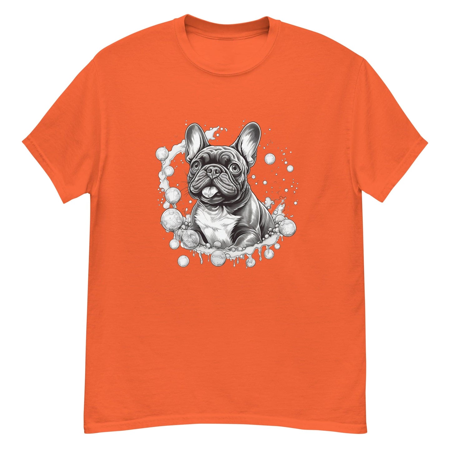 Bubbles French Bulldog - Unisex T-Shirt