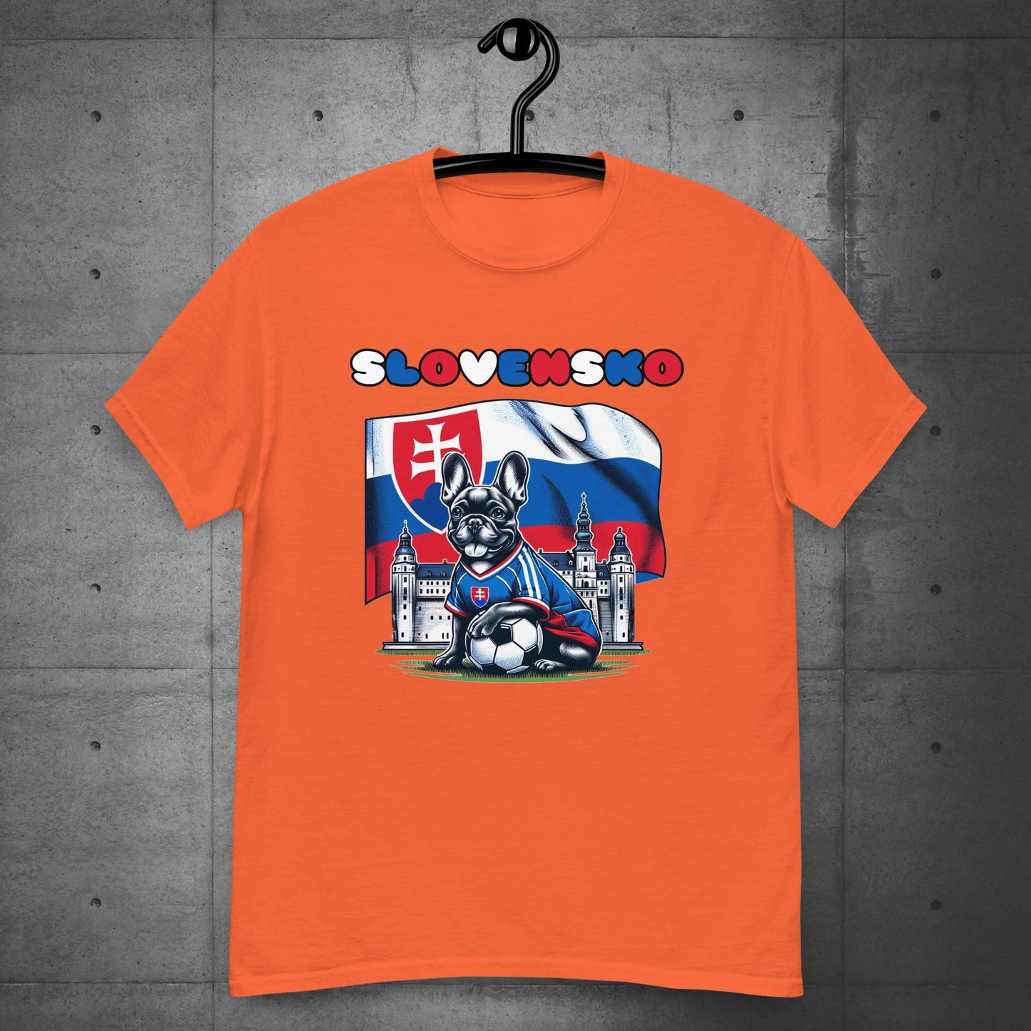 Frenchie Slovakia Football Unisex T-Shirt - Frenchie Emporium