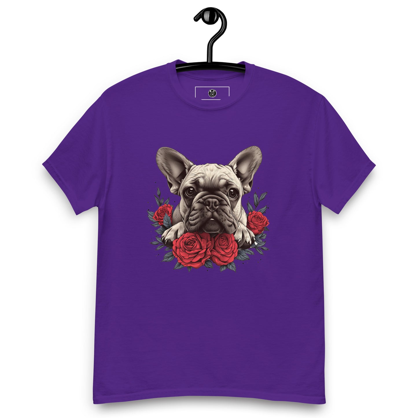 "Rosy Gaze Frenchie" Unisex T-Shirt - Frenchie Emporium