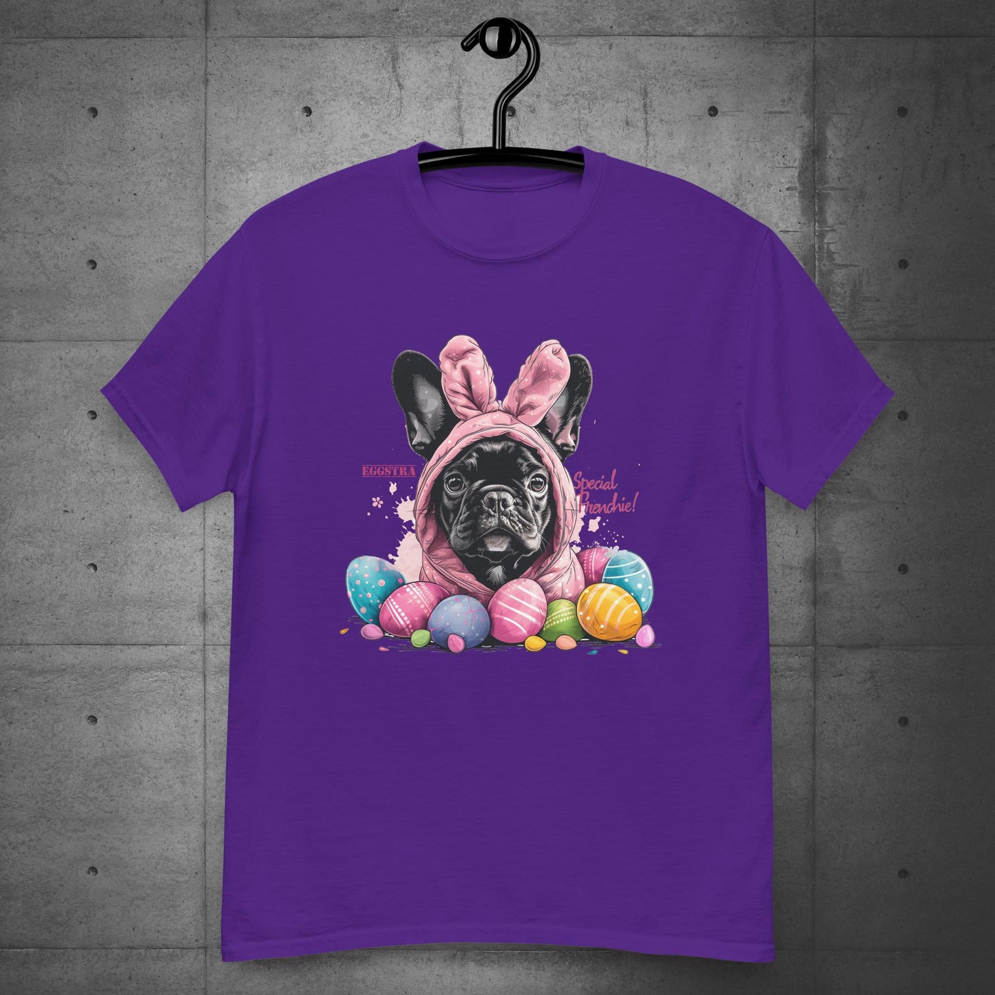 "Eggstra Special Frenchie" Unisex T-Shirt