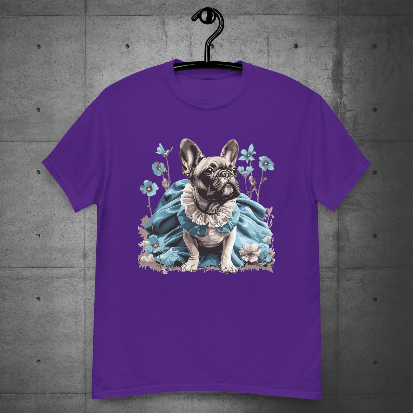 French Bulldog Alice in Wonderland Frenchie - Unisex T-Shirt