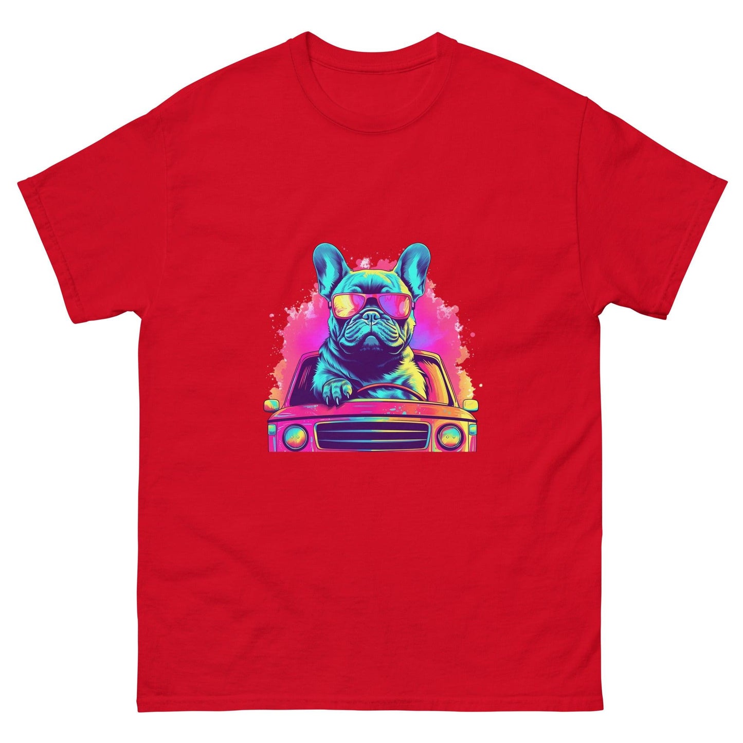 Cruisin' Canines: Frenchie on Wheels T-Shirt