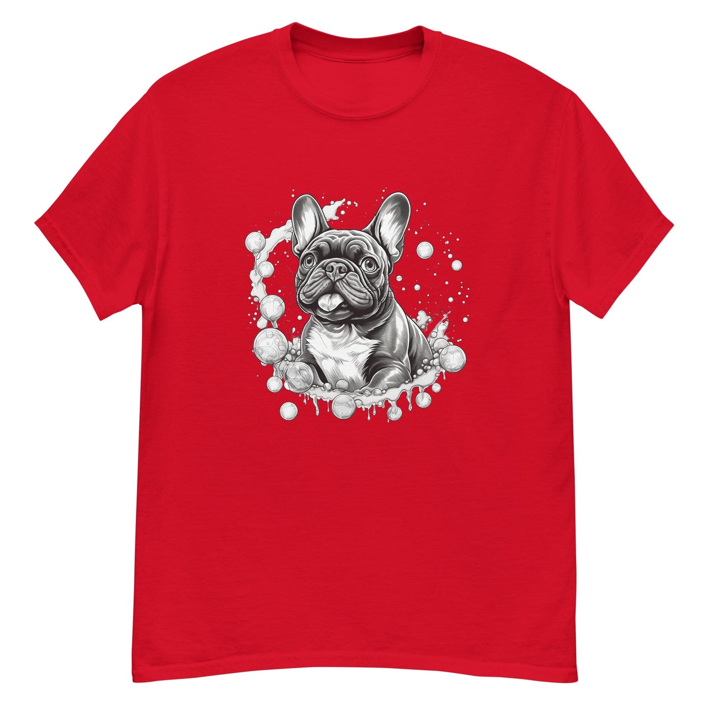 Bubbles French Bulldog - Unisex T-Shirt