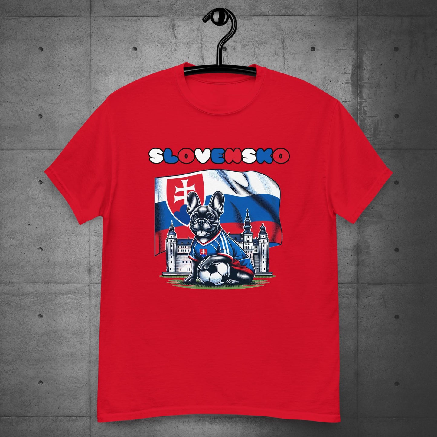 Frenchie Slovakia Football Unisex T-Shirt - Frenchie Emporium