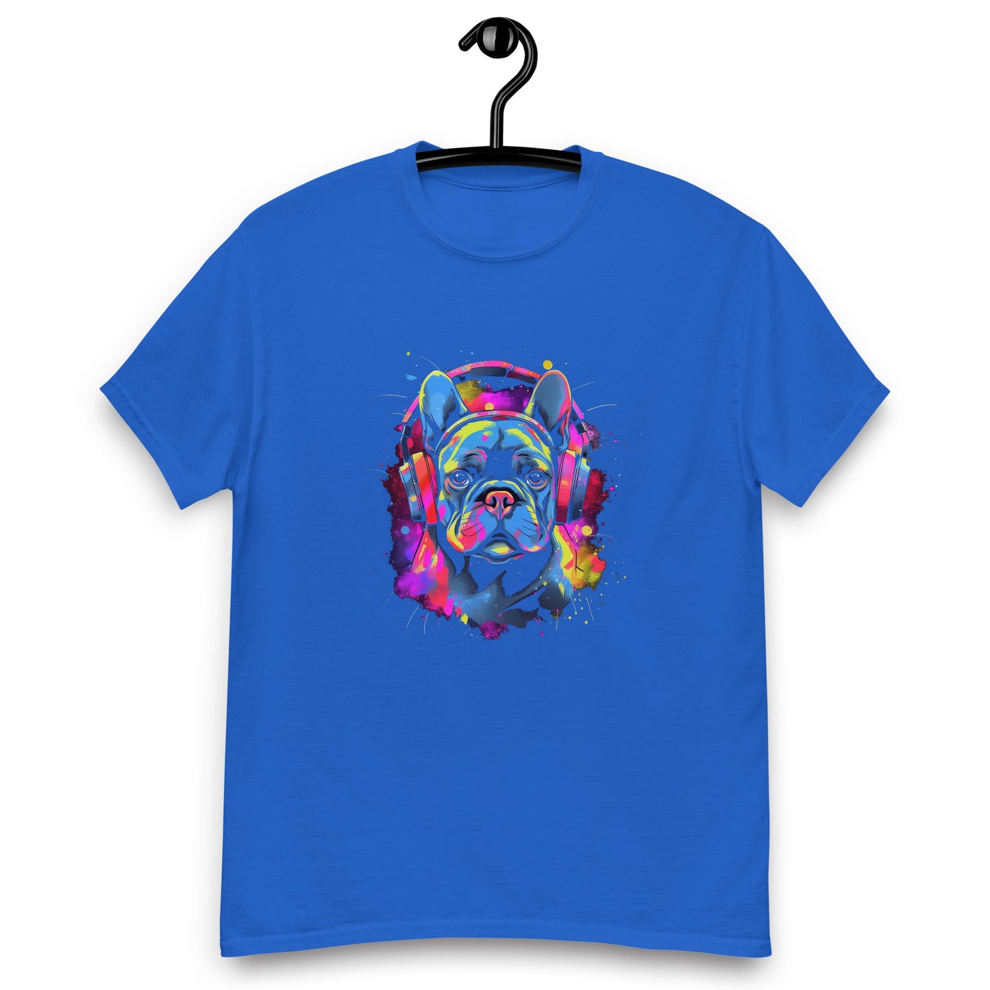 French Bulldog "Enjoy the Sound" - Unisex T-Shirt