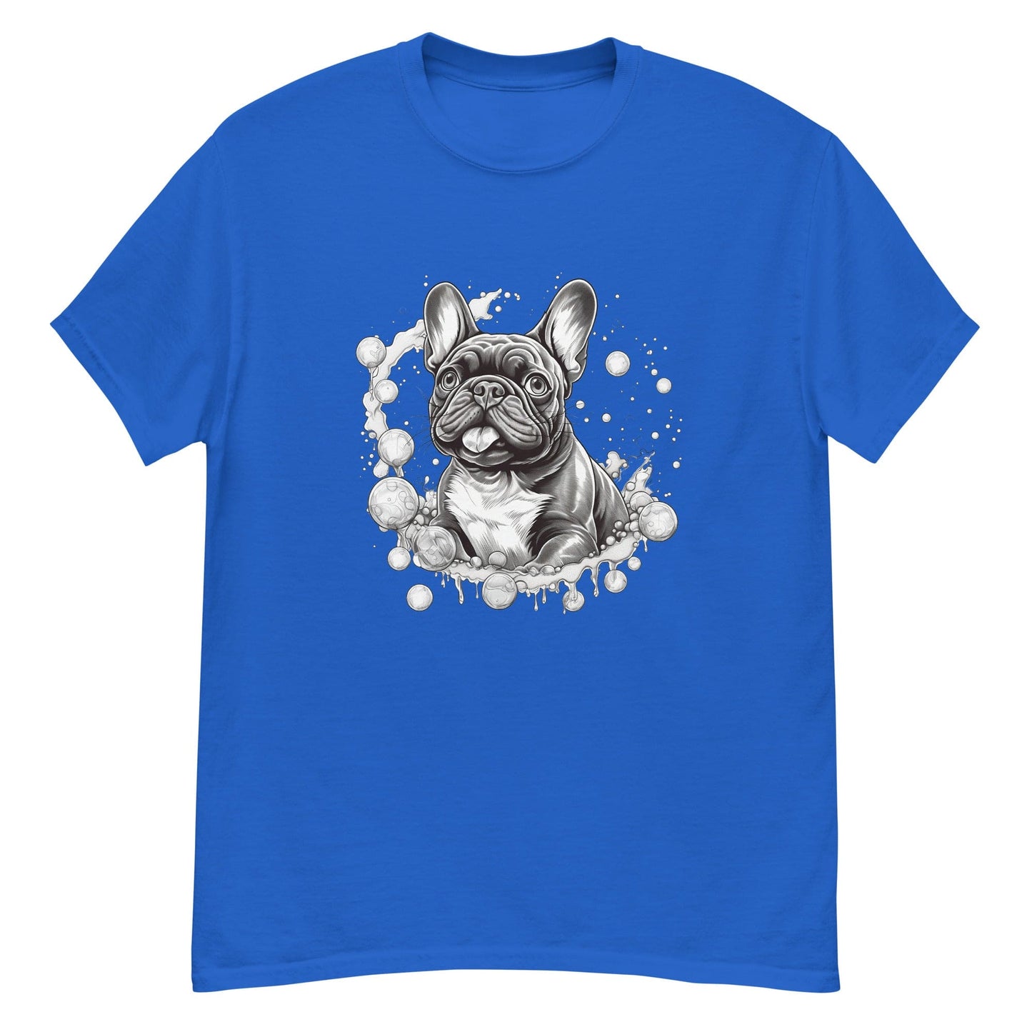 Bubbles French Bulldog - Unisex T-Shirt