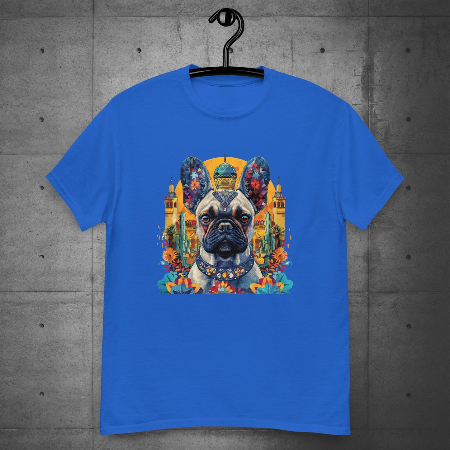 Vibrant Marrakesh Medina Frenchie Unisex T-Shirt - Frenchie Emporium