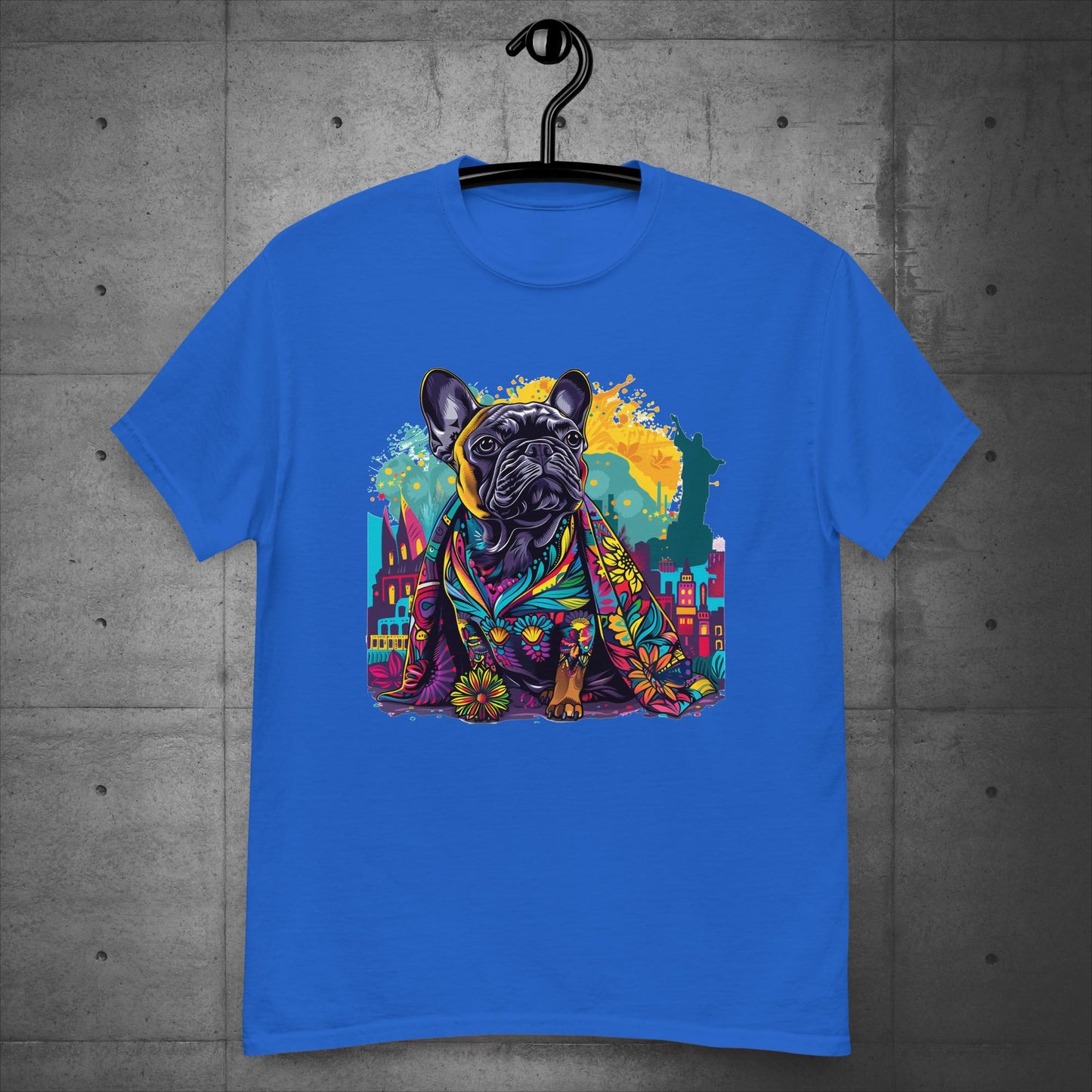 Brazilian Carnival Frenchie - Unisex T-Shirt - Frenchie Emporium