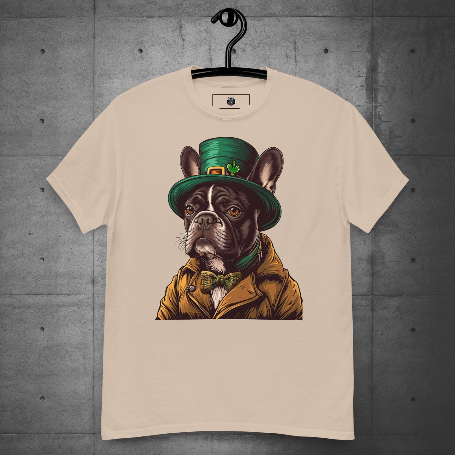 Elegant Frenchie Leprechaun Unisex T-shirt - Frenchie Emporium