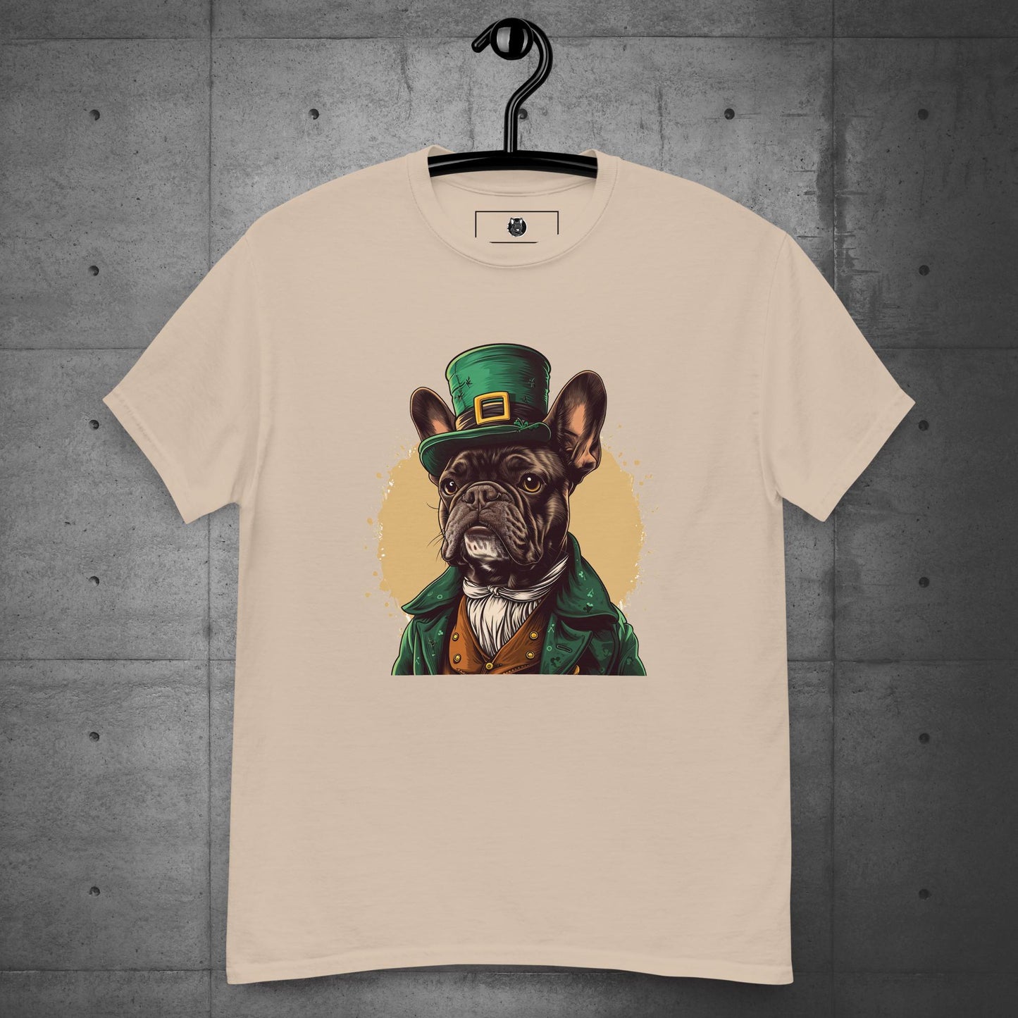 Frenchie Leprechaun Chic Unisex T-Shirt