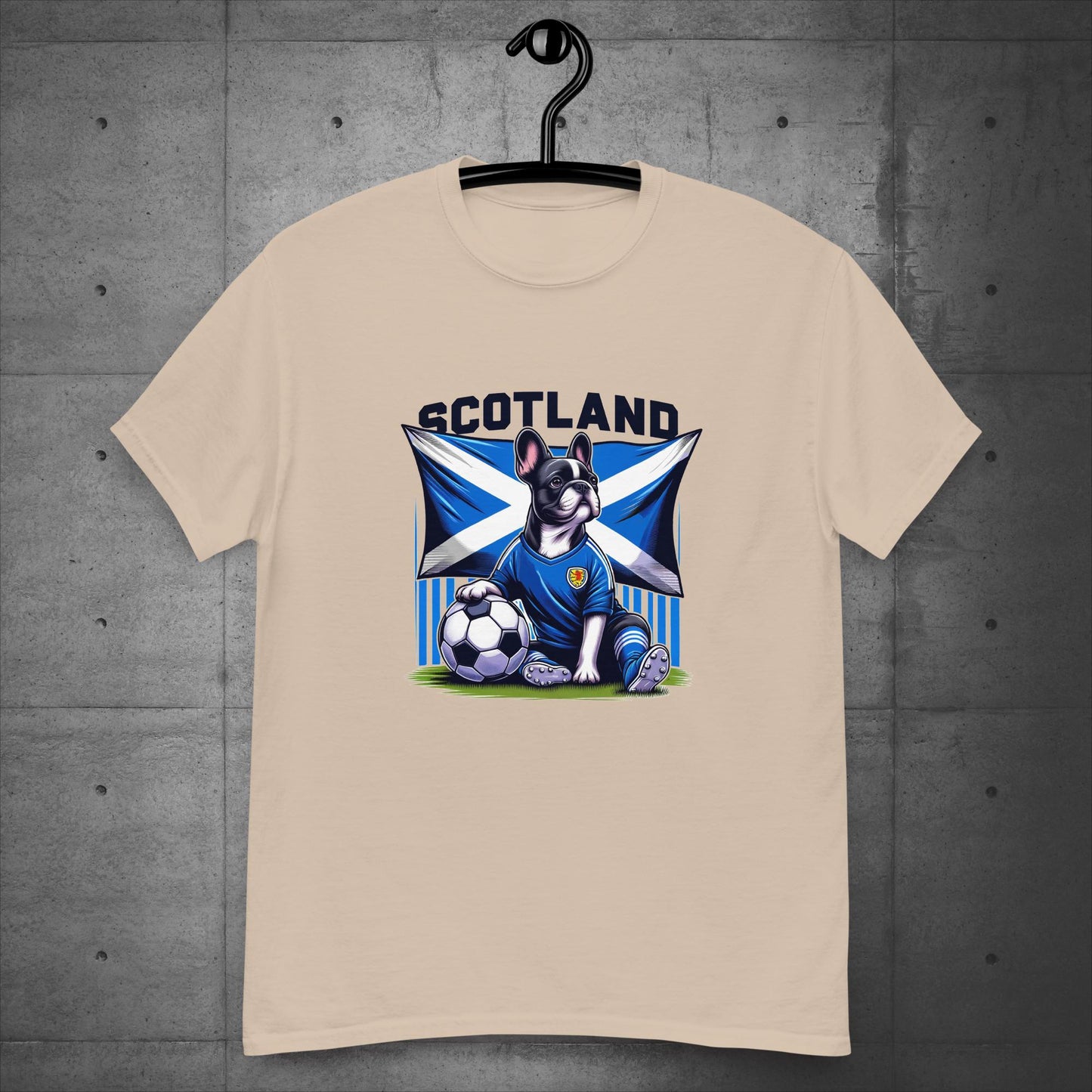 Frenchie Scotland Football Fan - Unisex T-Shirt