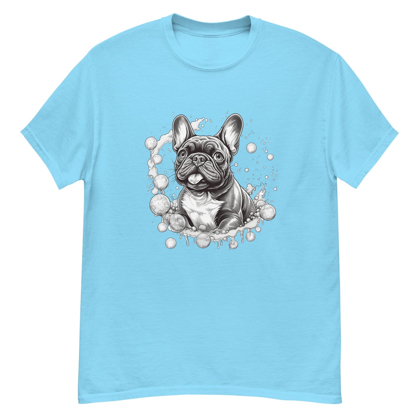 Bubbles French Bulldog - Unisex T-Shirt