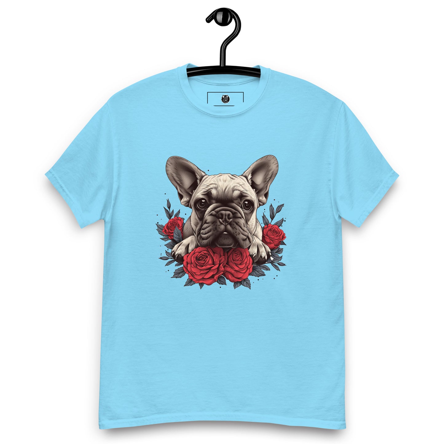 "Rosy Gaze Frenchie" Unisex T-Shirt - Frenchie Emporium