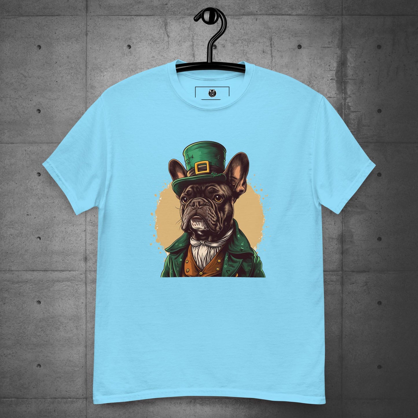 Frenchie Leprechaun Chic Unisex T-Shirt