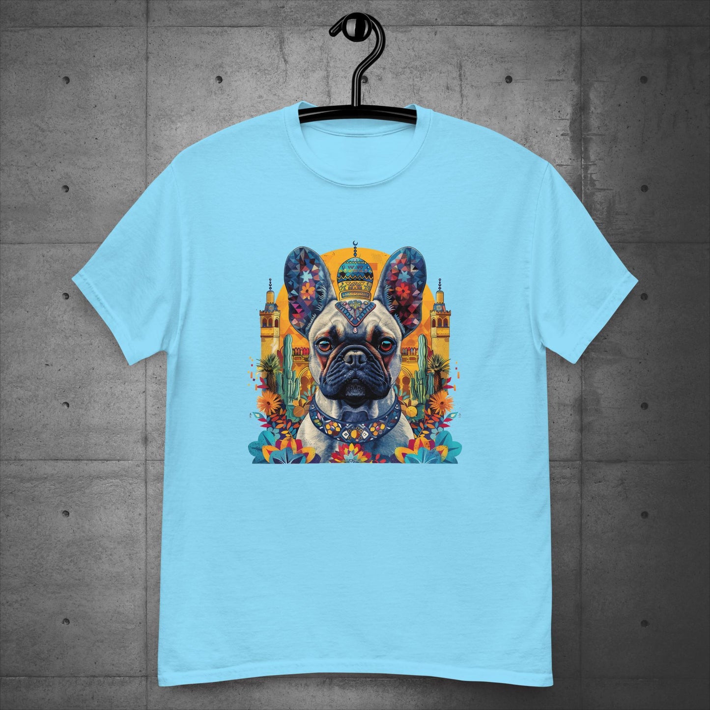 Vibrant Marrakesh Medina Frenchie Unisex T-Shirt - Frenchie Emporium