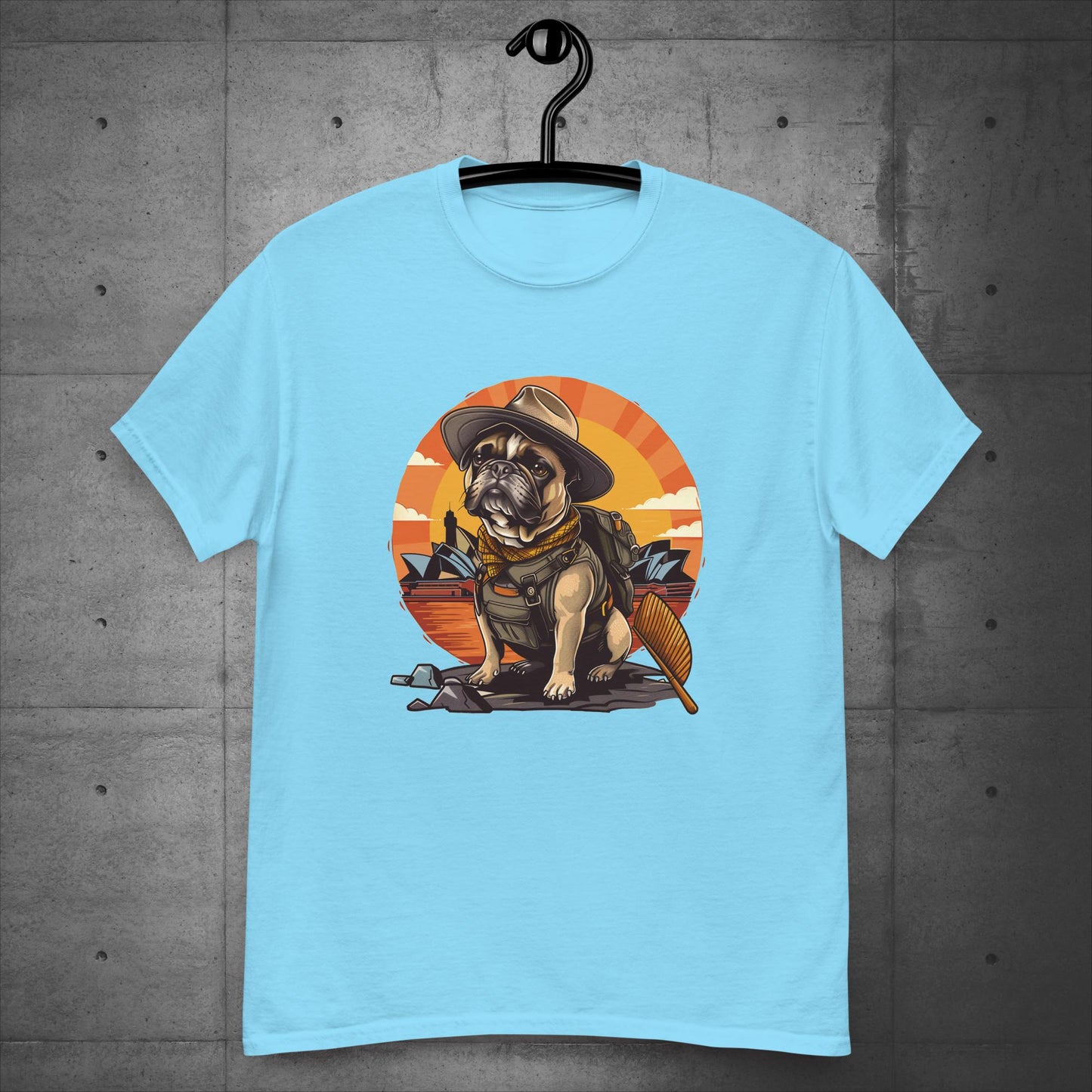 Australia Explorer Frenchie - Unisex T-Shirt