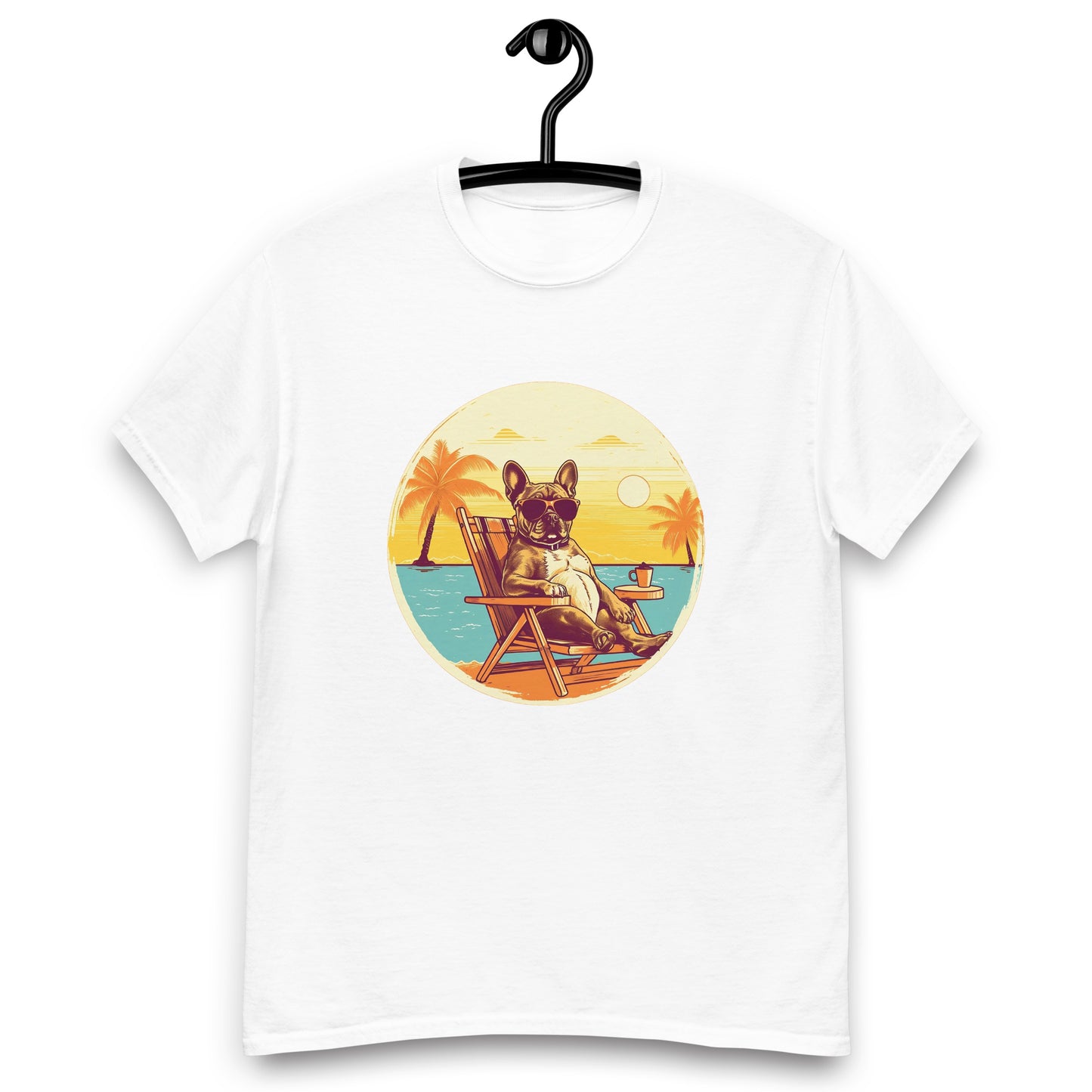 French Bulldog "Enjoy the sun" - Unisex T-shirt