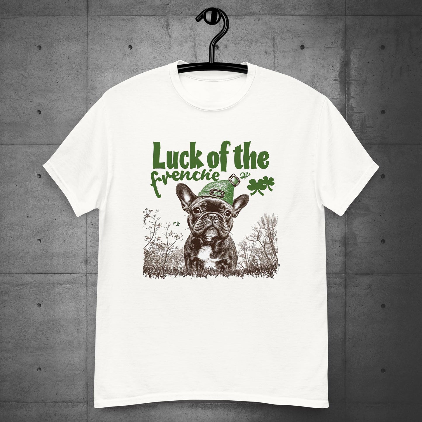 Luck of the Paw-rish Frenchie Unisex T-shirt - Frenchie Emporium