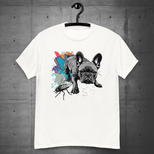 Unisex "Chasing Dreams" French Bulldog T-Shirt