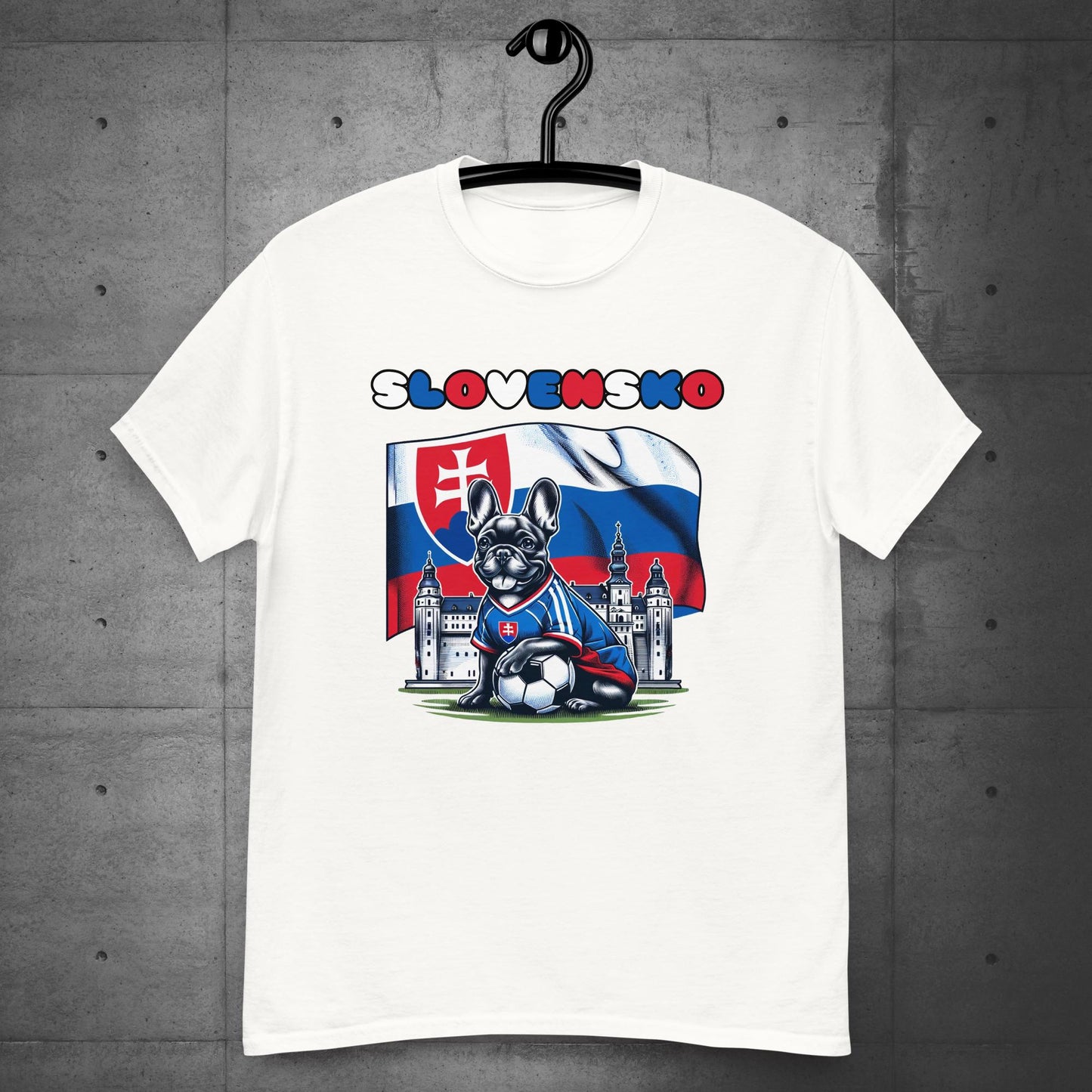 Frenchie Slovakia Football Unisex T-Shirt - Frenchie Emporium