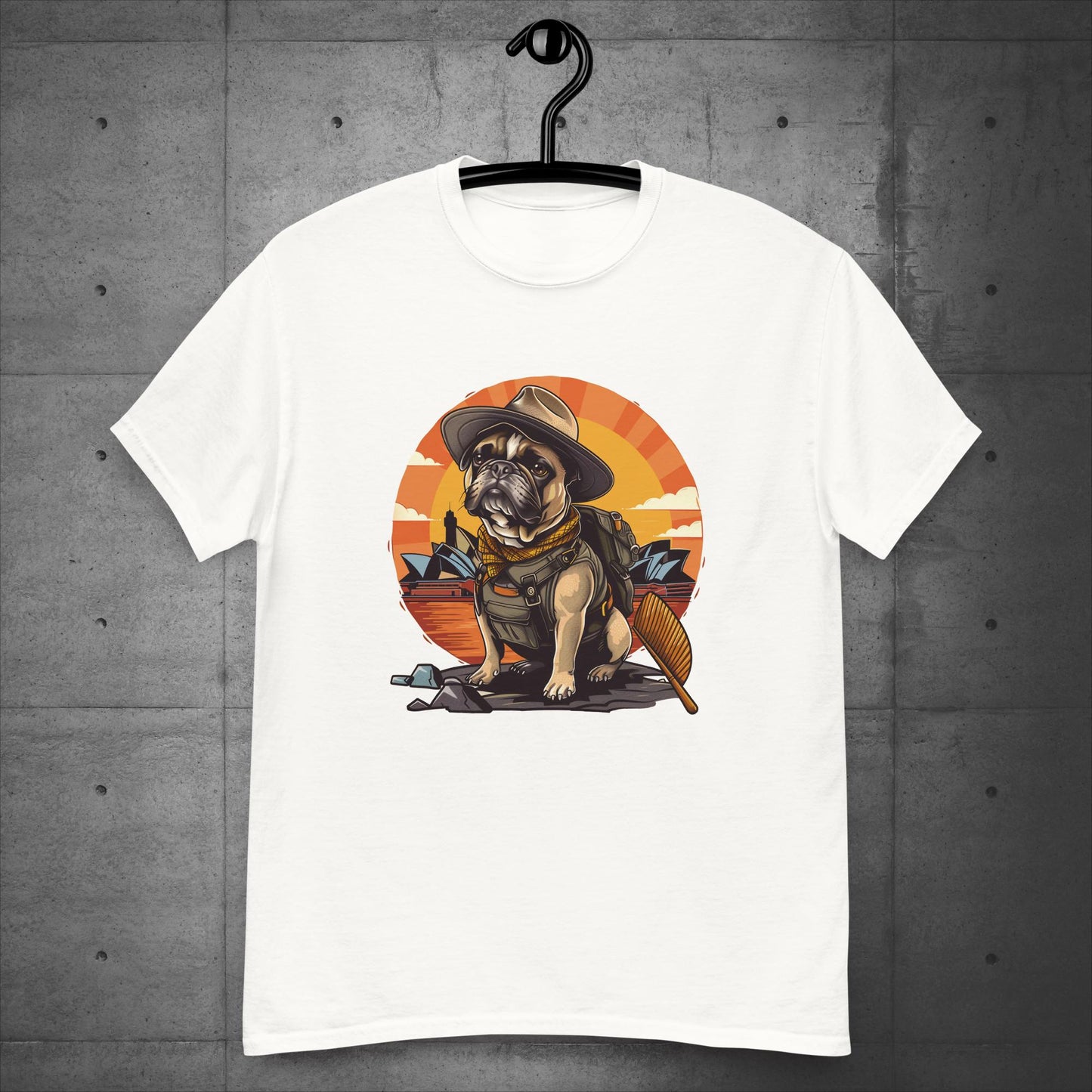 Australia Explorer Frenchie - Unisex T-Shirt