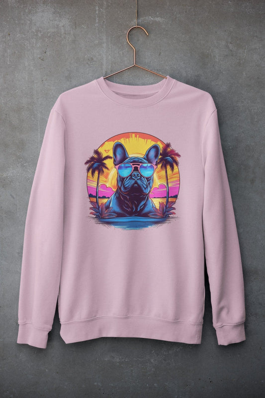 Frenchie Breezy Bliss Unisex Sweater