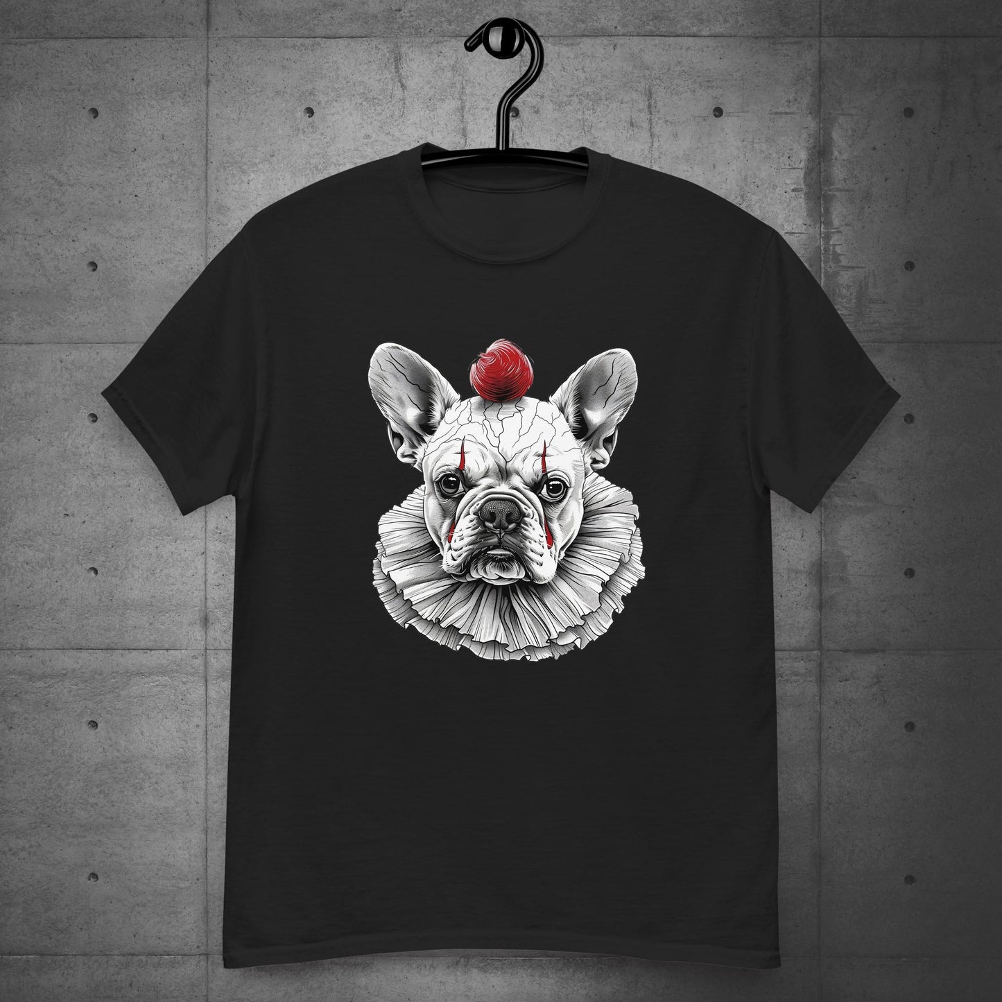 Frenchie IT Clown Halloween - Unisex T-Shirt - Frenchie Emporium