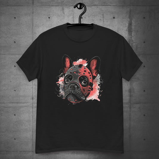 "Frenchie Jason Voorhees" - Unisex T-Shirt - Frenchie Emporium