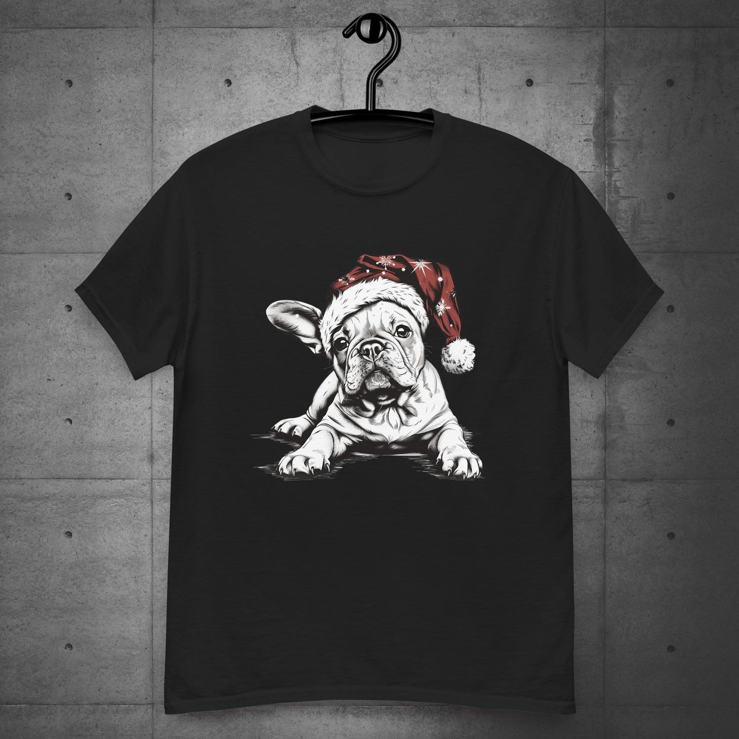 Feliz Navidad French Bulldog - Unisex Christmas T-Shirt - Frenchie Emporium