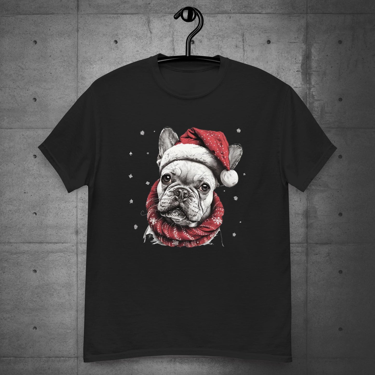 Joyeux Noël French Bulldog - Unisex T-Shirt - Frenchie Emporium