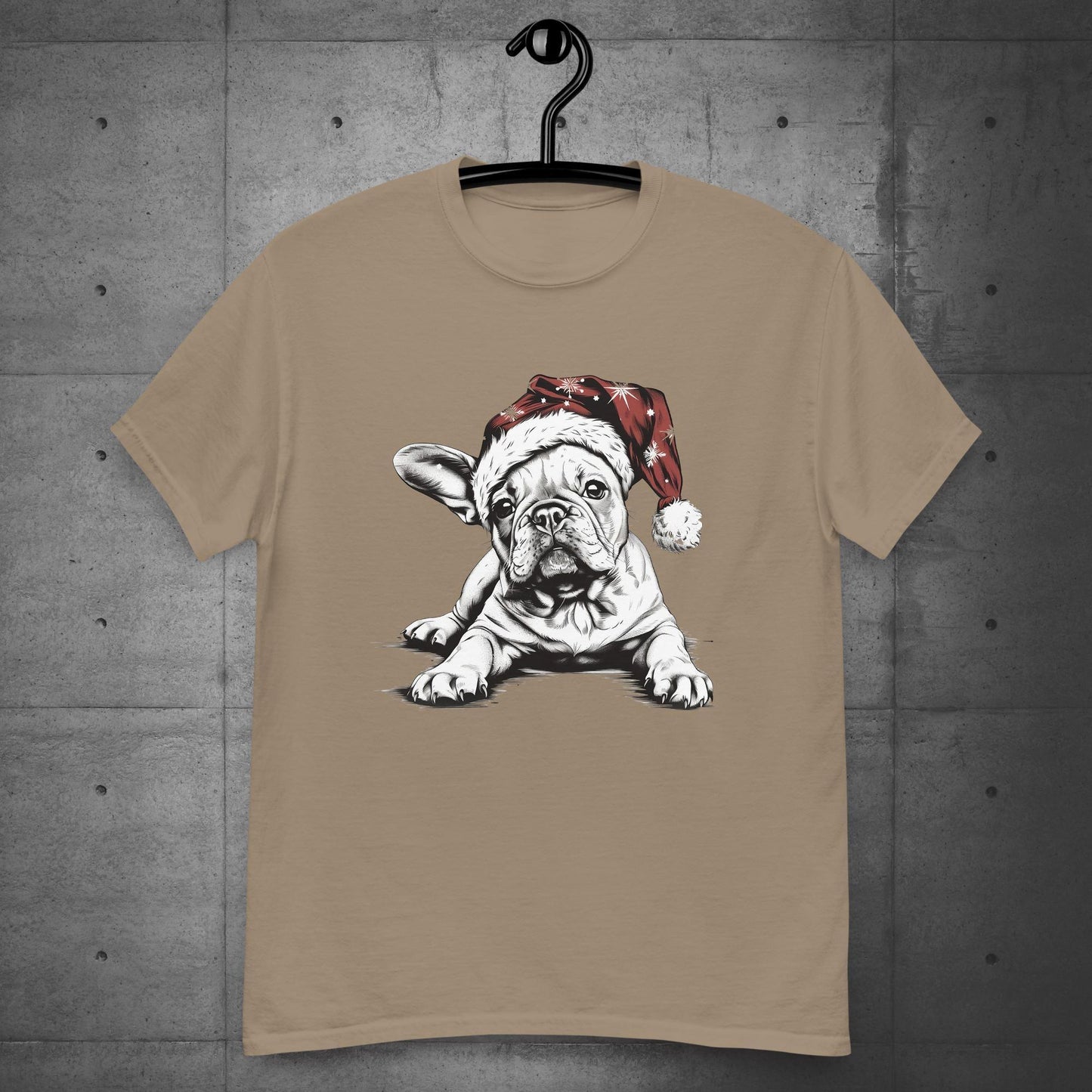 Feliz Navidad French Bulldog - Unisex Christmas T-Shirt - Frenchie Emporium