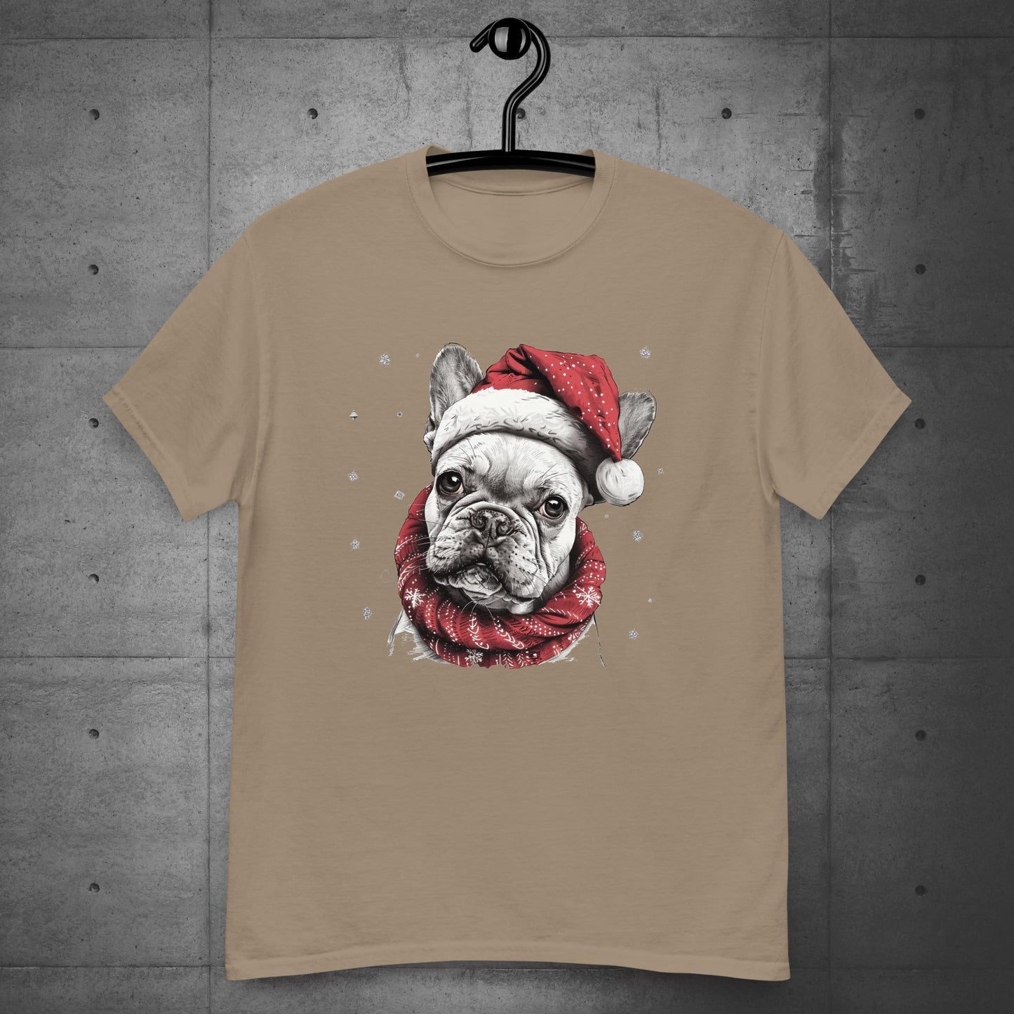 Joyeux Noël French Bulldog - Unisex T-Shirt - Frenchie Emporium